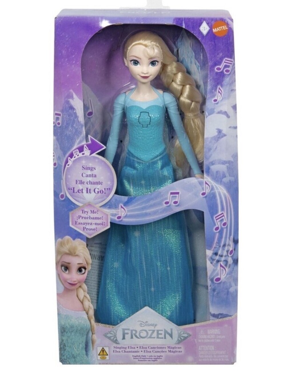 disney frozen Singing  elsa doll